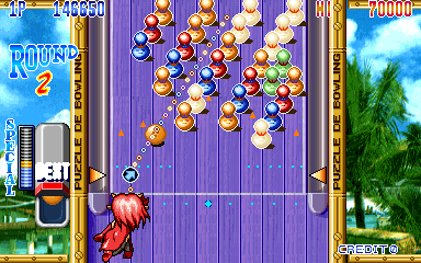 Puzzle De Bowling (Japan) Screenshot 1